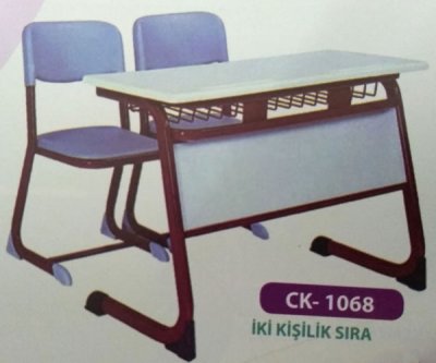İki Kişilik Öğrenci Sırası